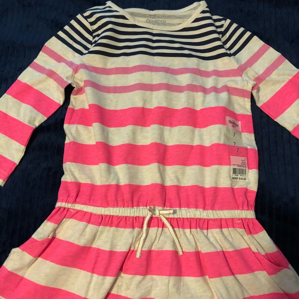 Girls Oshkosh tunic top new with tags Size 7